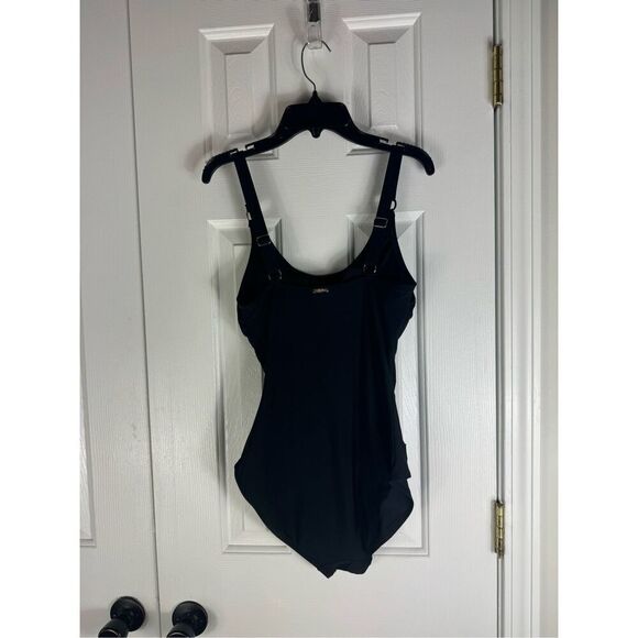 Calvin Klein Womens Black Swim Suit Size 6 - Picture 3 of 4